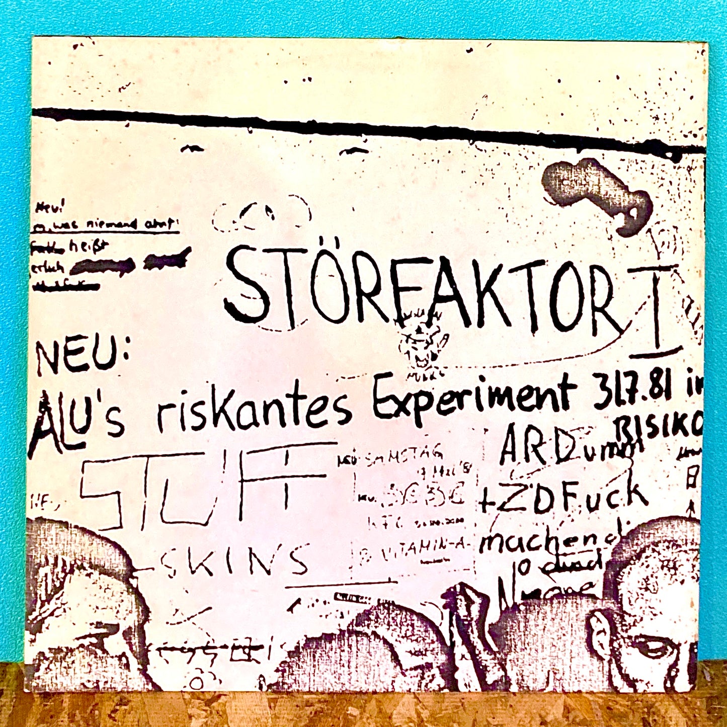 Alu – Störfaktor I - Alu's Riskantes Experiment 31.7.81 Im Risiko