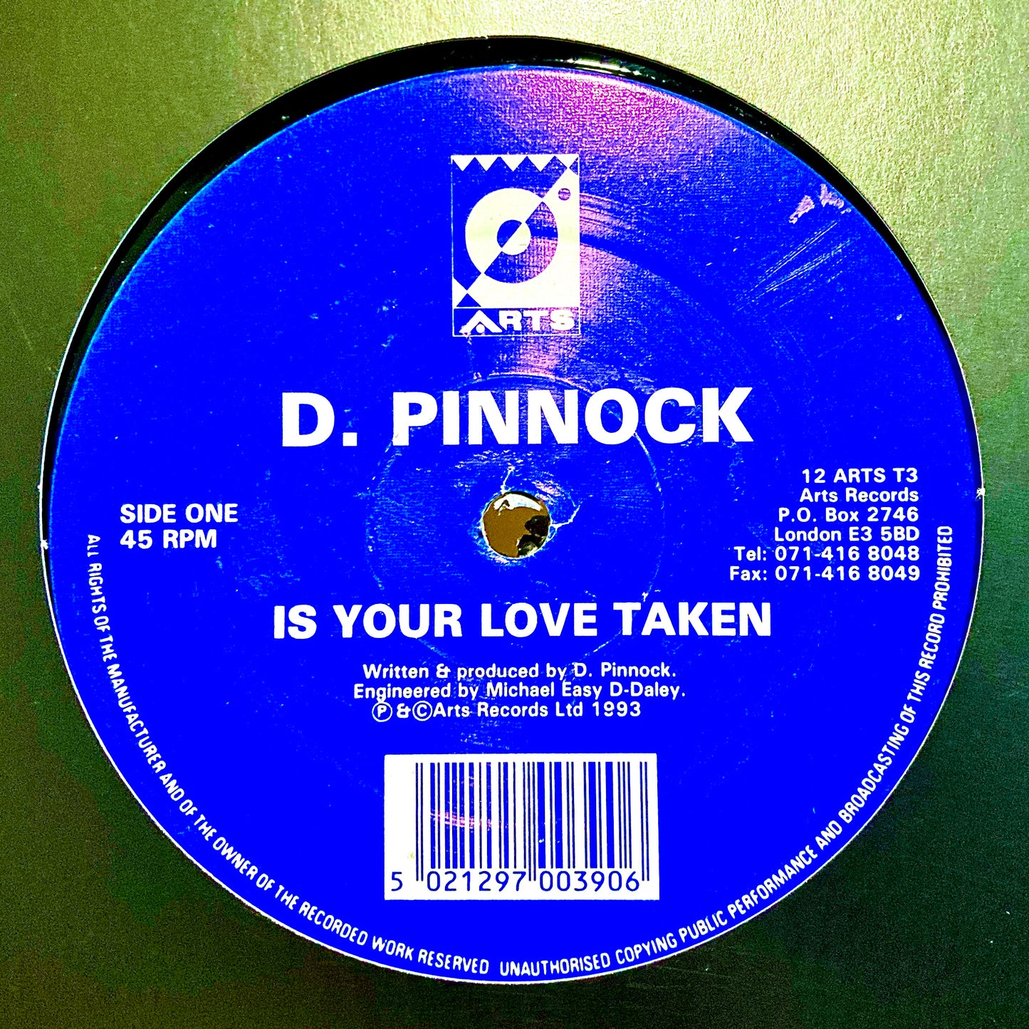 D. Pinnock – Is Your Love Taken