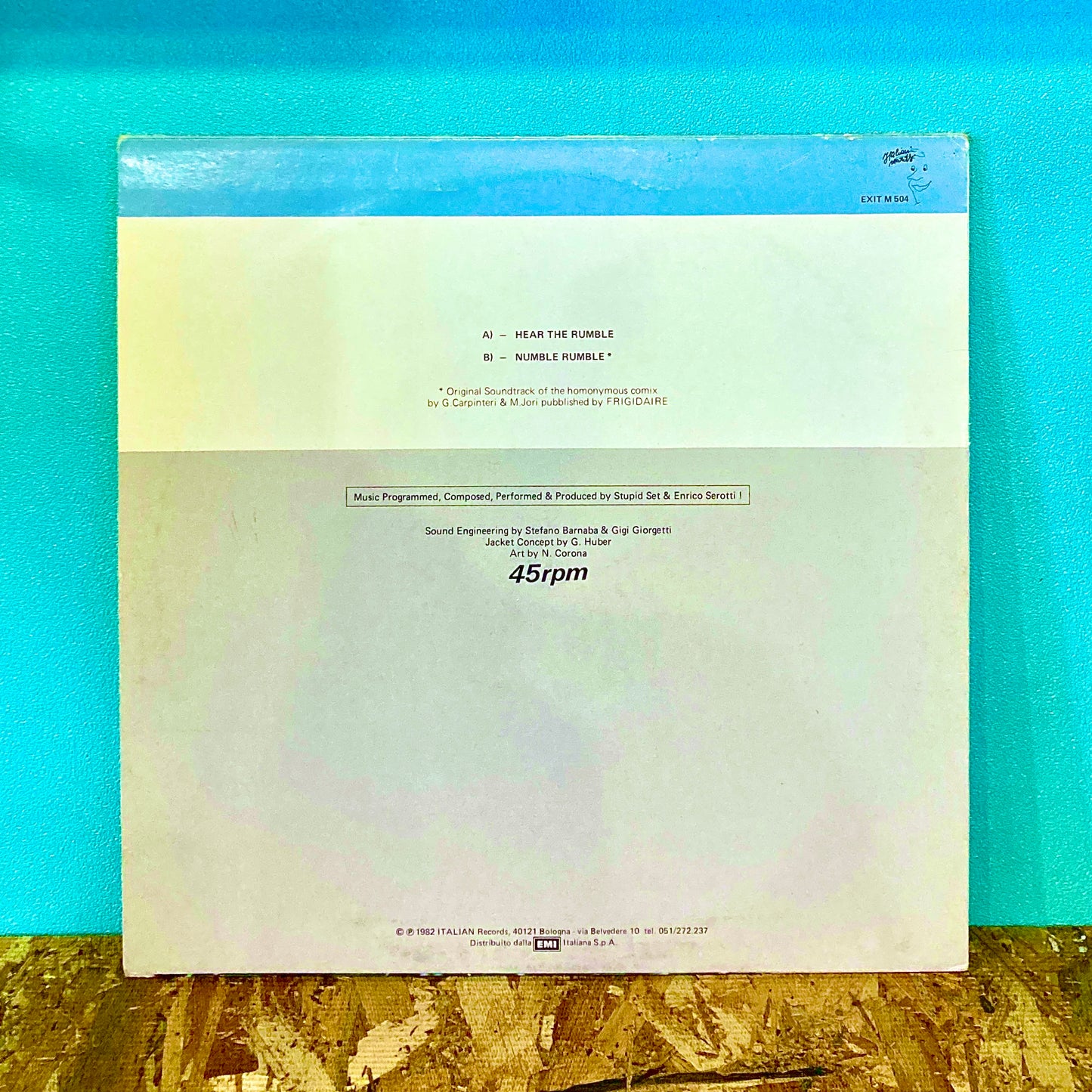 The Stupid Set + Enrico Serotti – Hear The Rumble