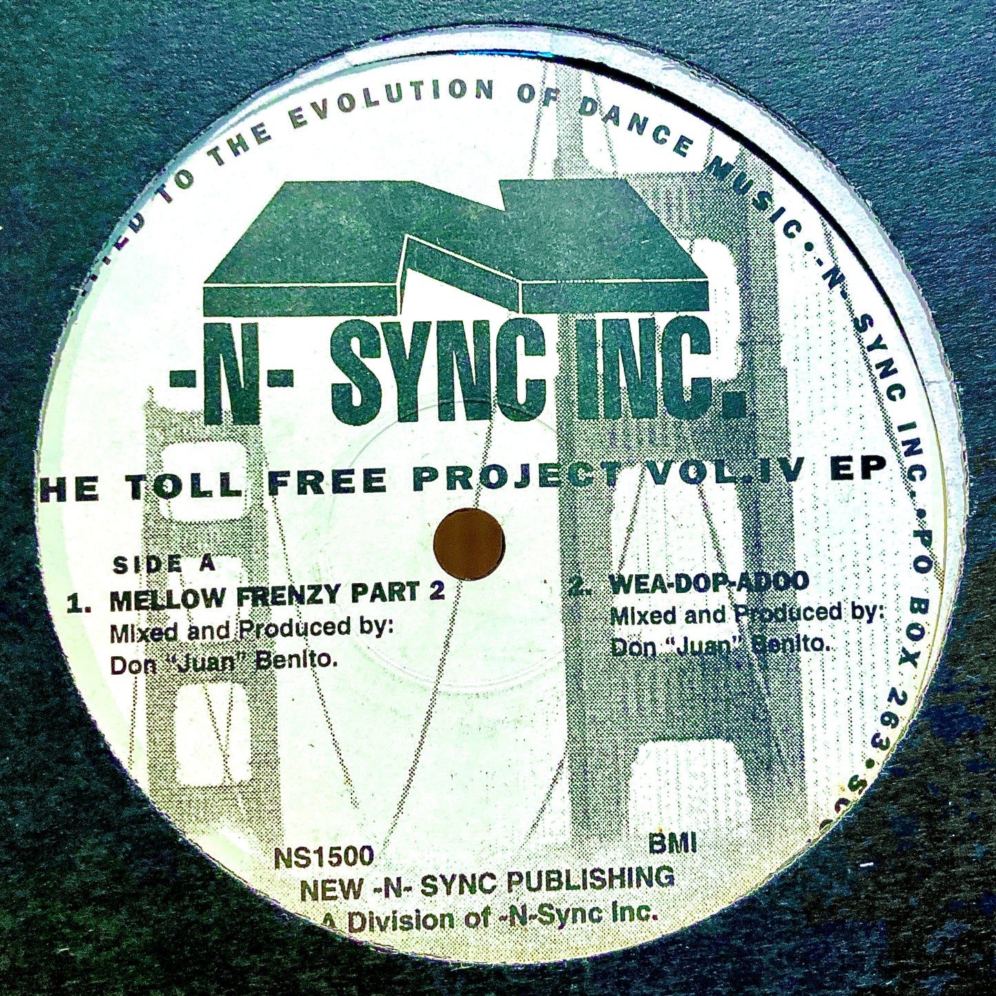 Don "Juan" Benito / Jason "AJ" Summers* – The Toll Free Project Vol. IV EP