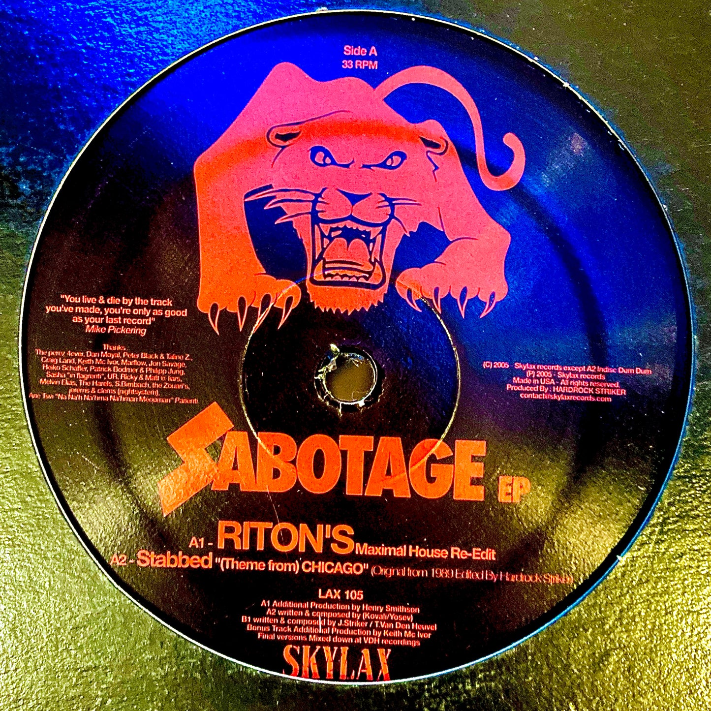 Various – Sabotage EP