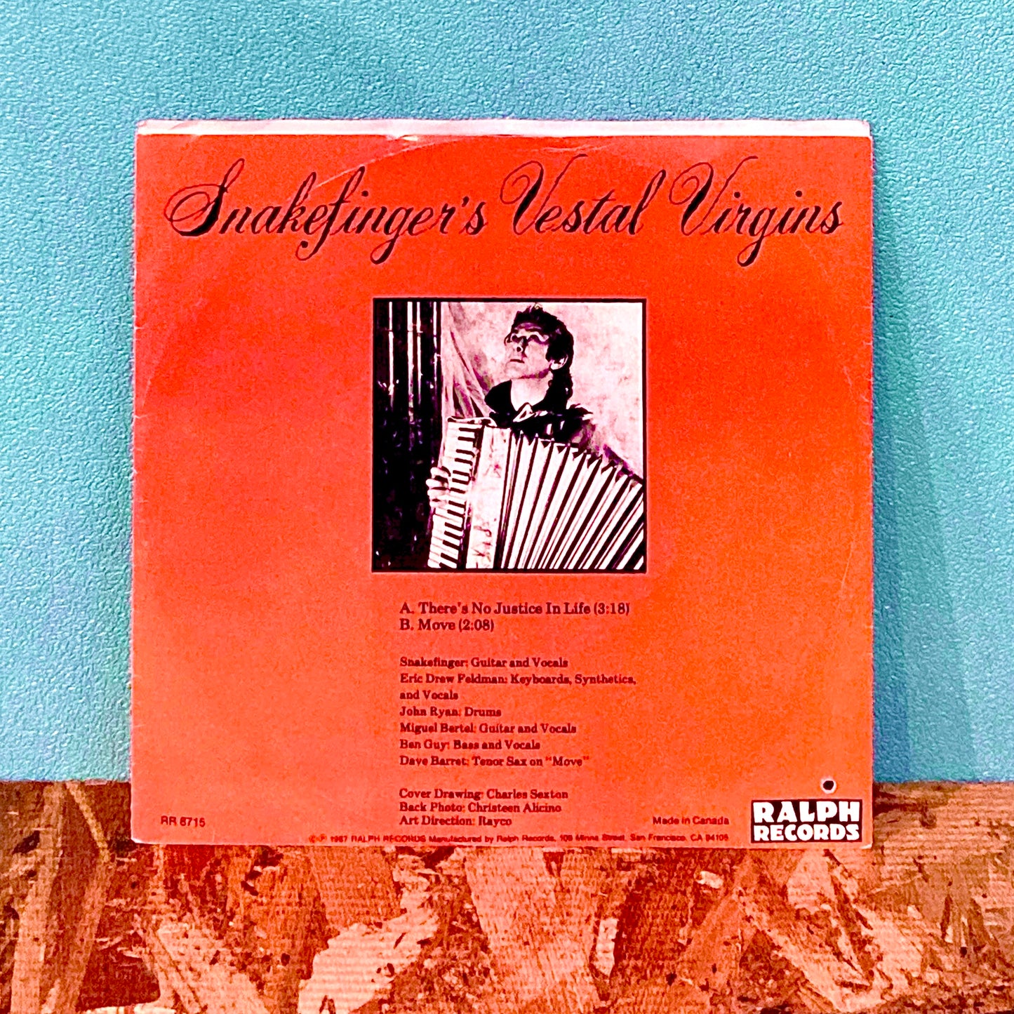 Snakefinger's Vestal Virgins – There's No Justice In Life