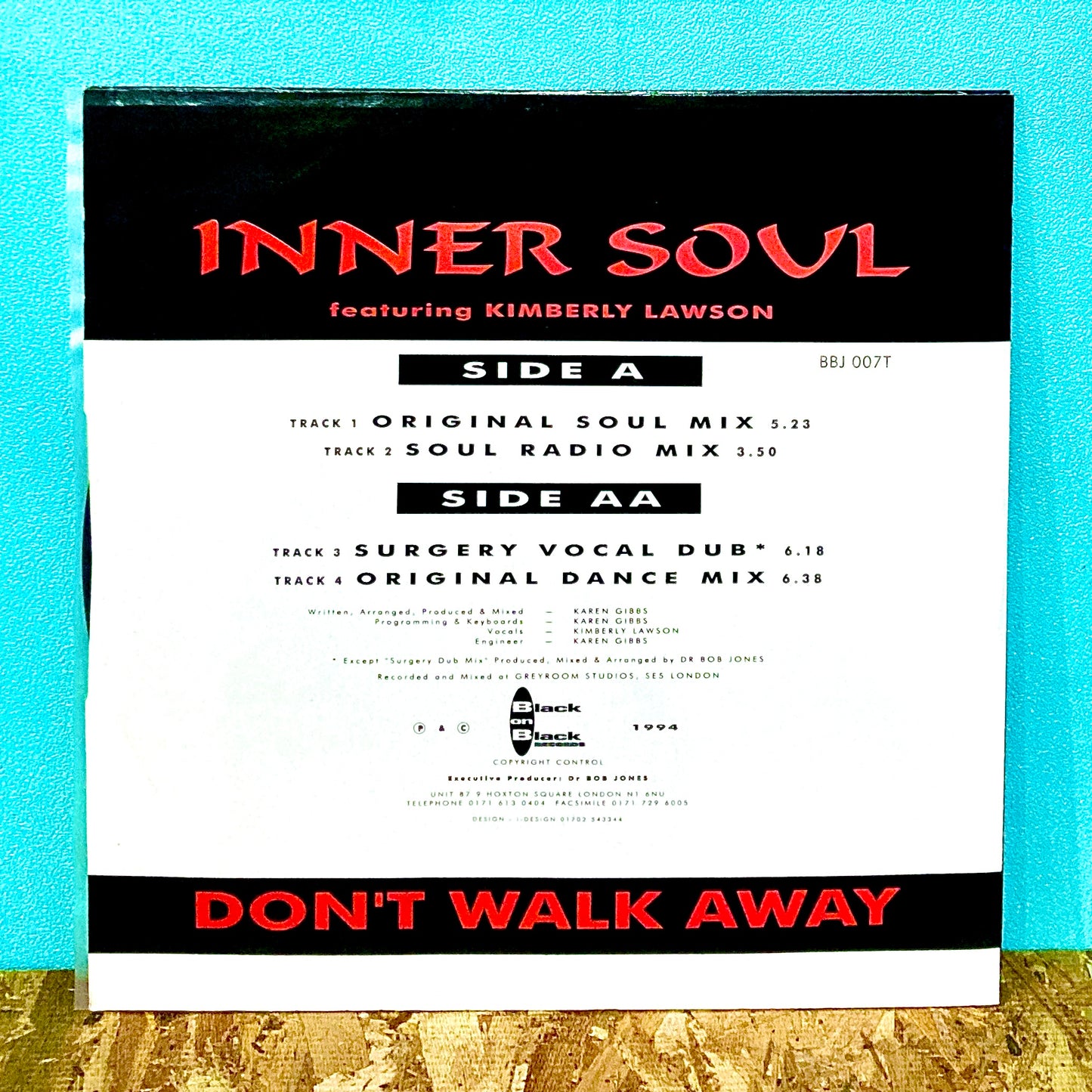 Inner Soul Featuring Kimberly Lawson – Don't Walk Away