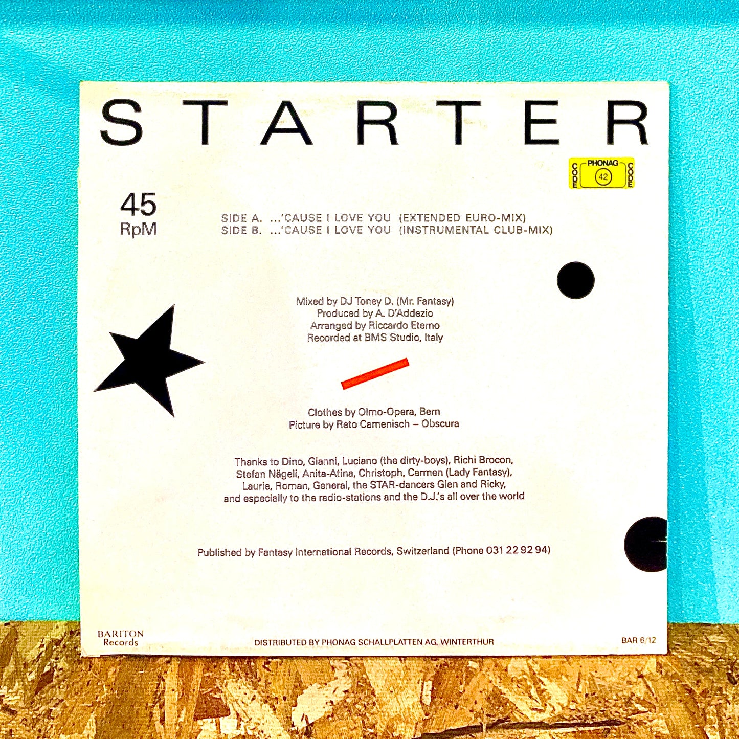 Starter – ...'Cause I Love You