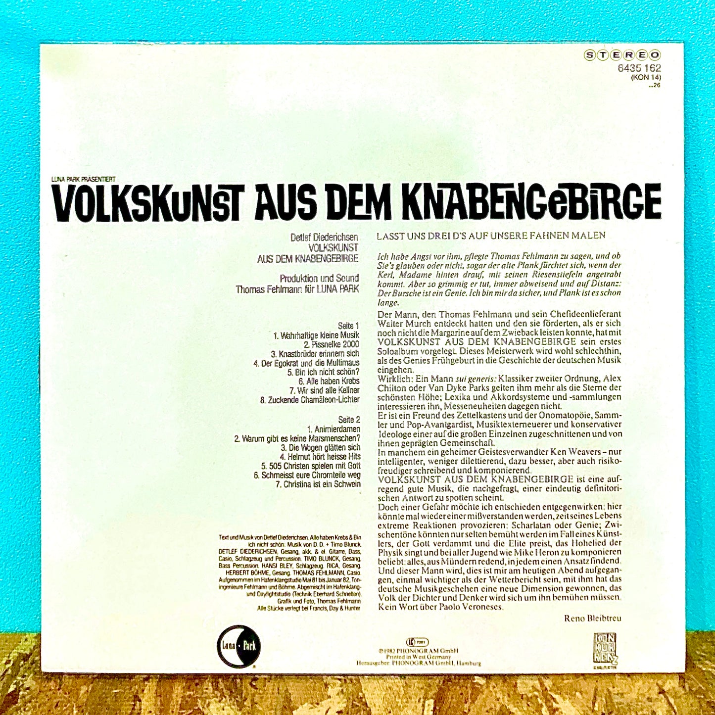 Detlef Diederichsen – Volkskunst Aus Dem Knabengebirge