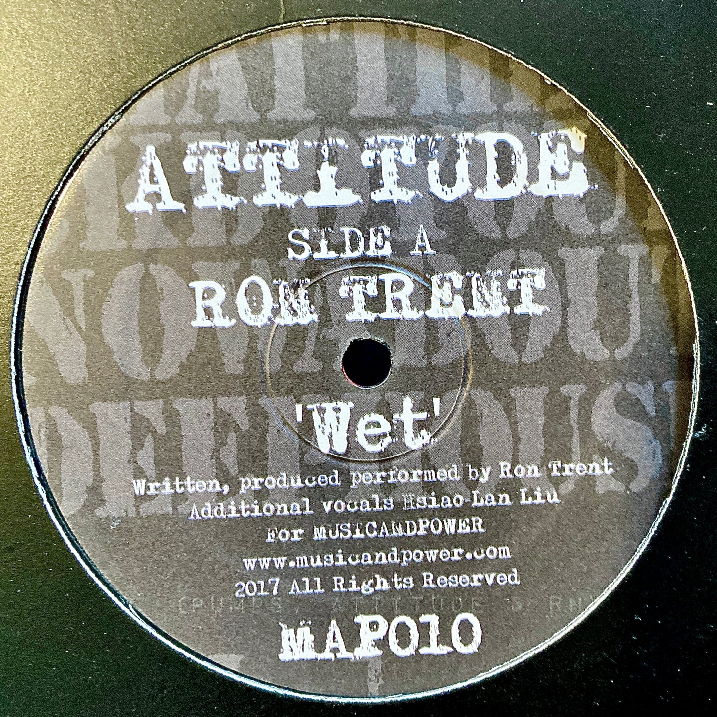 Ron Trent / The It – Attitude