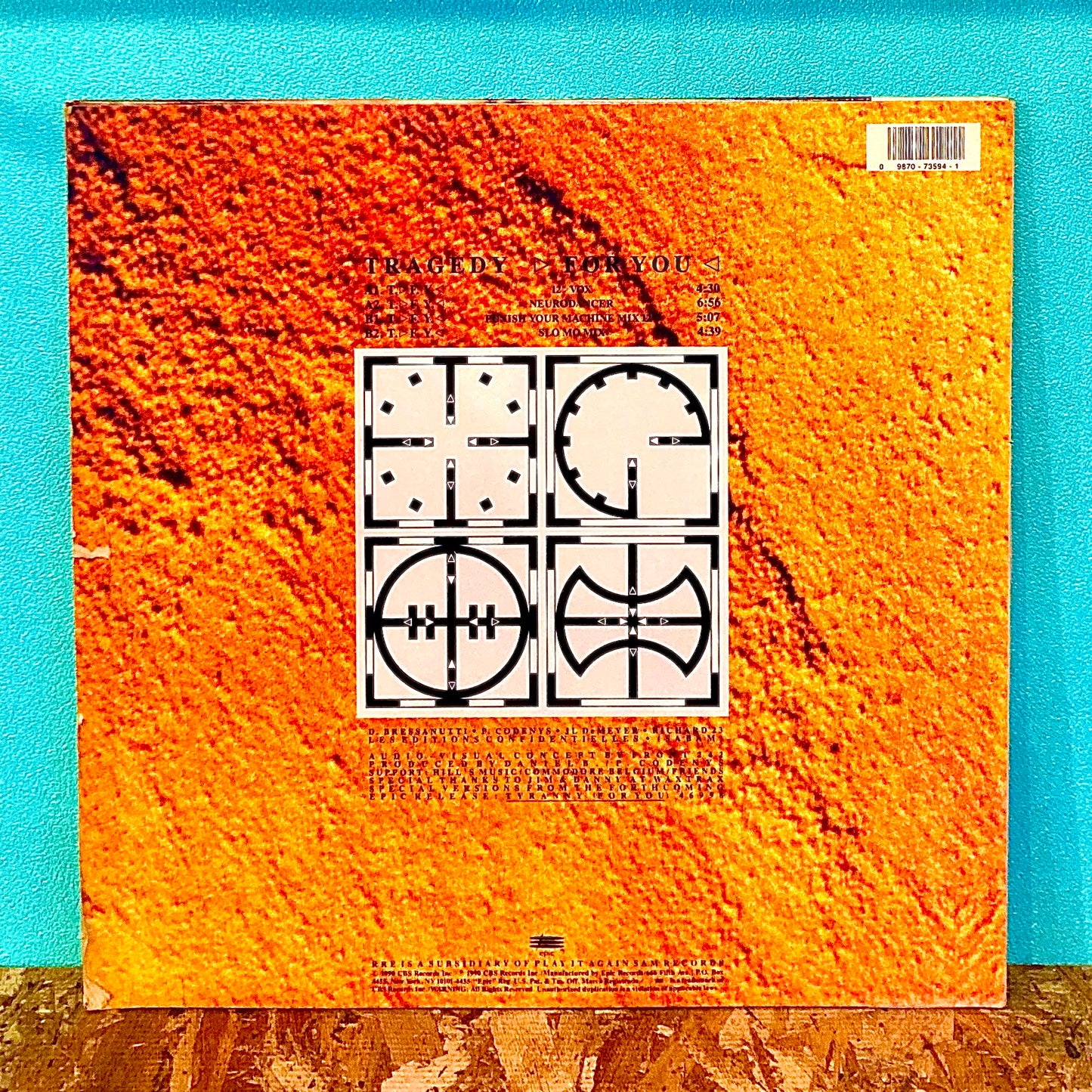 Front 242 – Tragedy >For You<