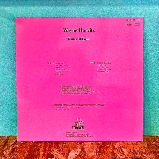 Wayne Horvitz – Dinner At Eight
