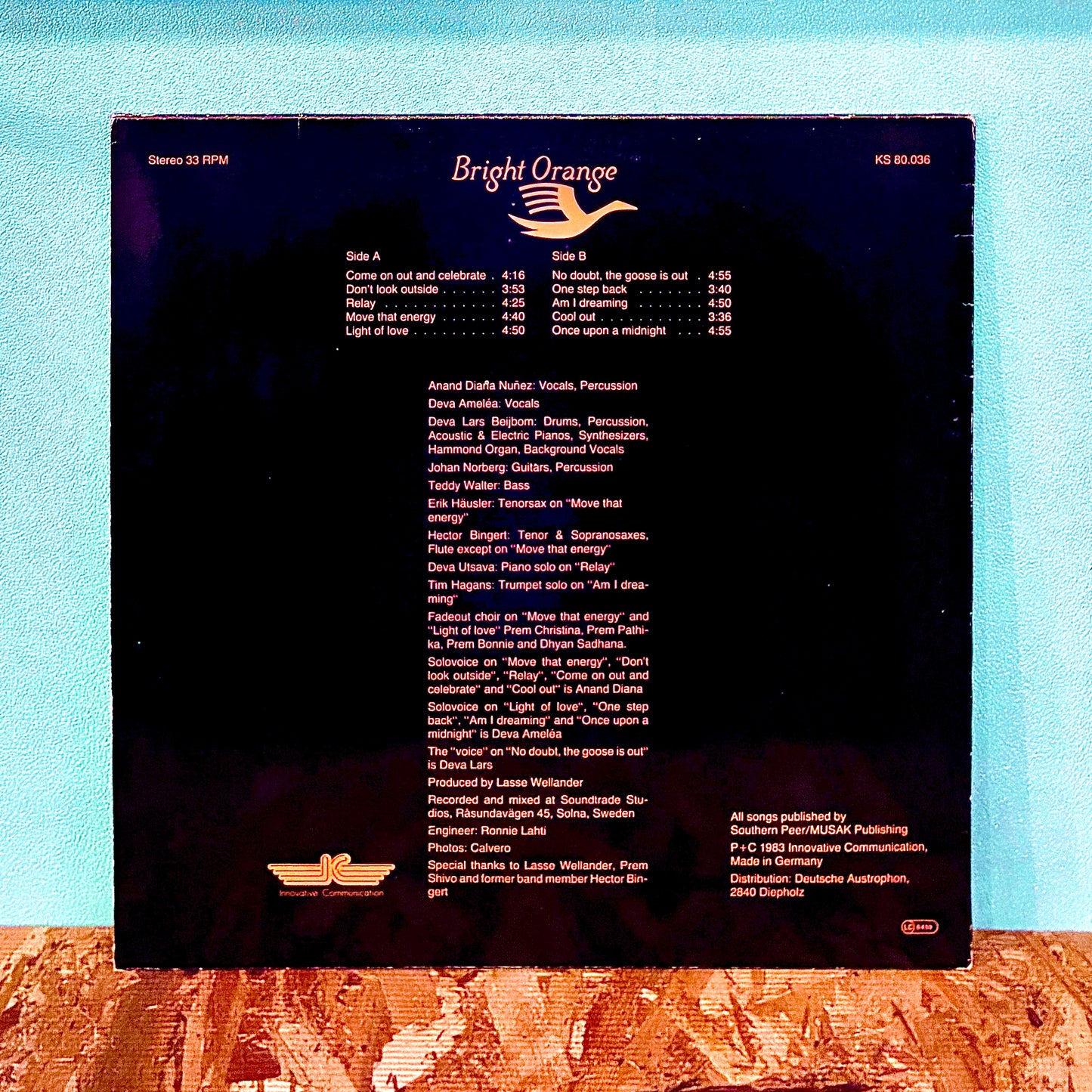 Bright Orange – No Doubt, The Goose Is Out!