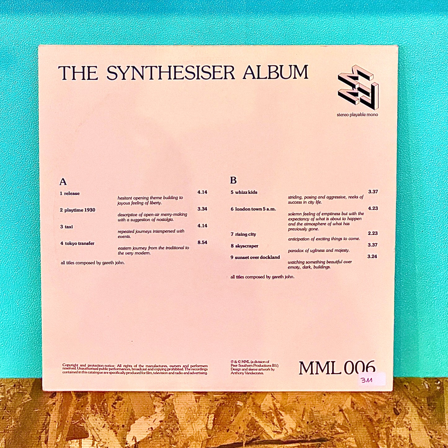 Gareth John – The Synthesiser Album