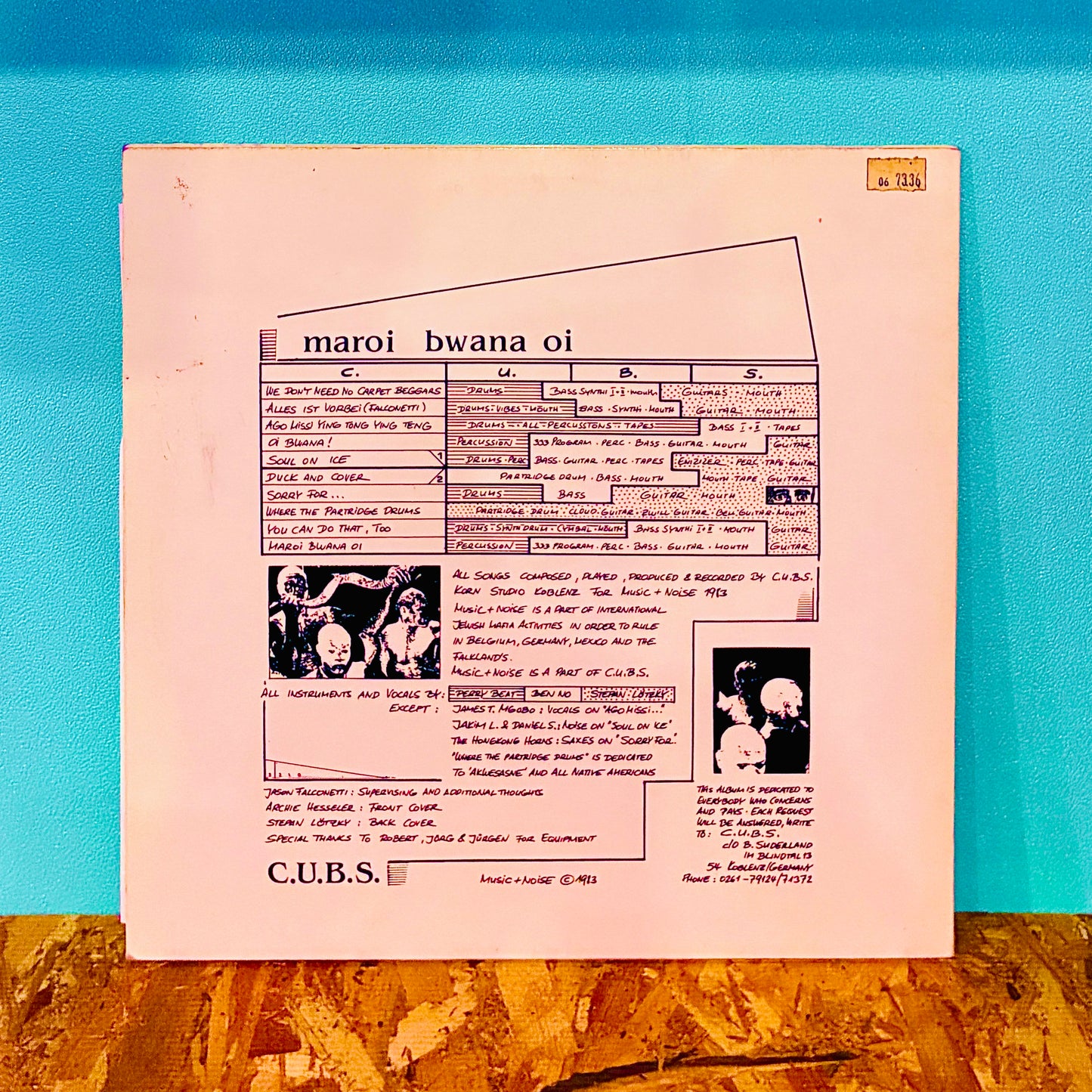 C.U.B.S. – Maroi Bwana Oi