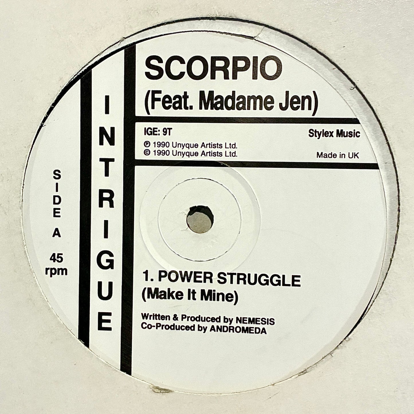 Scorpio / Shades Of Black – Power Struggle / Mellow