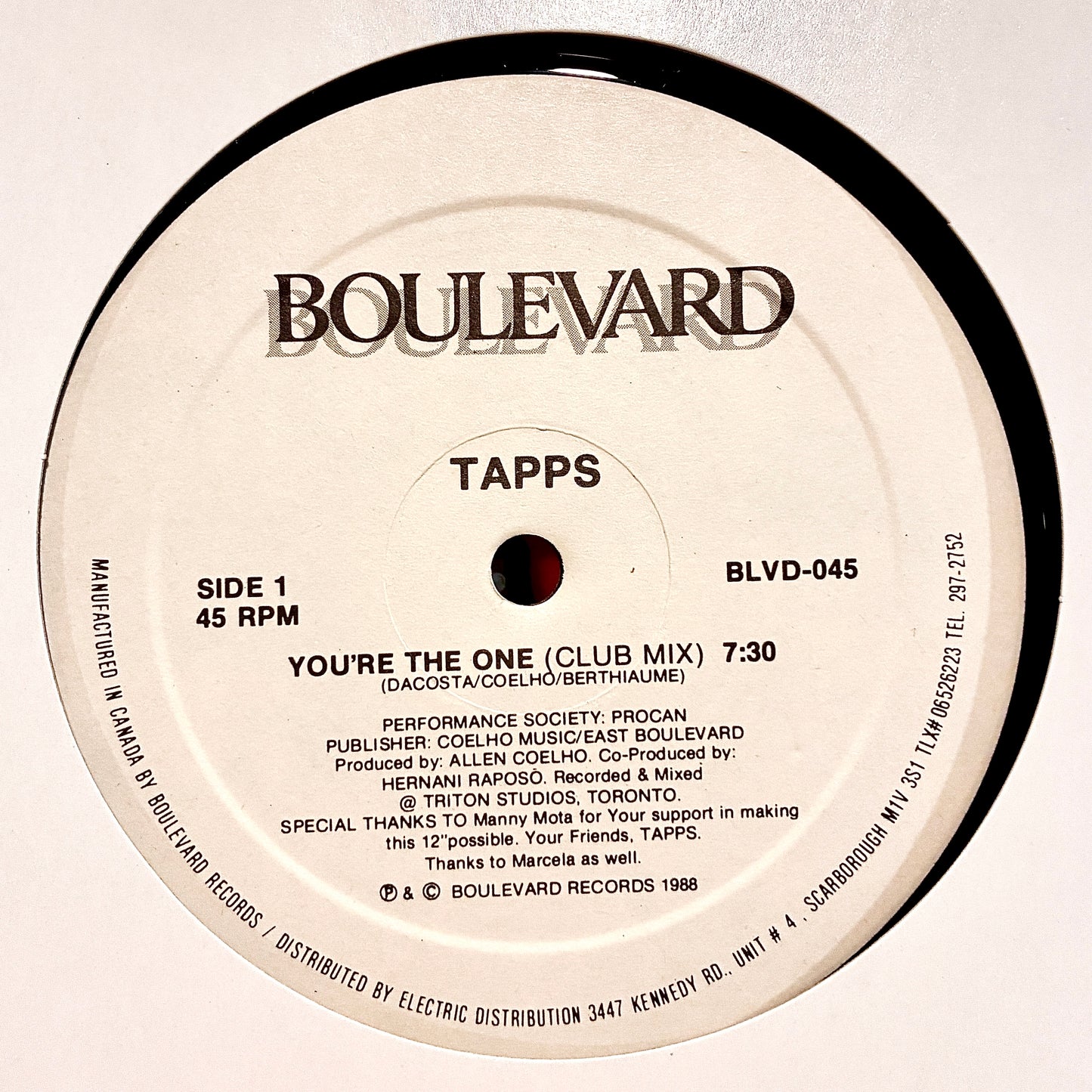 Tapps – You're The One
