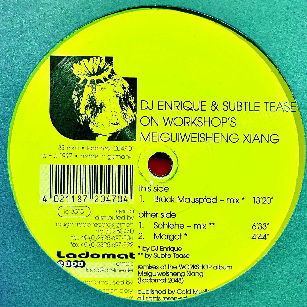 Workshop – DJ Enrique & Subtle Tease On Workshop's Meiguiweisheng Xiang