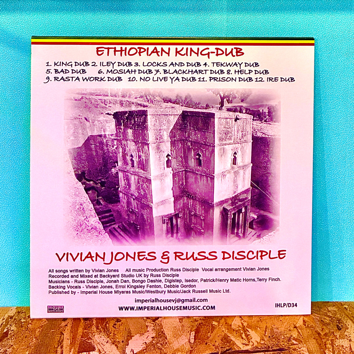 Vivian Jones & Russ Disciple - Ethiopian King Dub