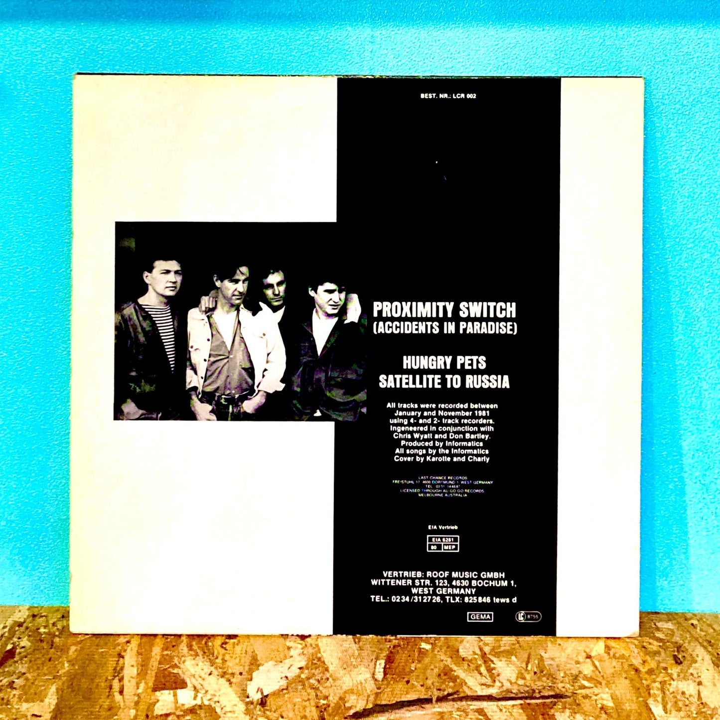 Informatics - Accidents In Paradise - レコード
