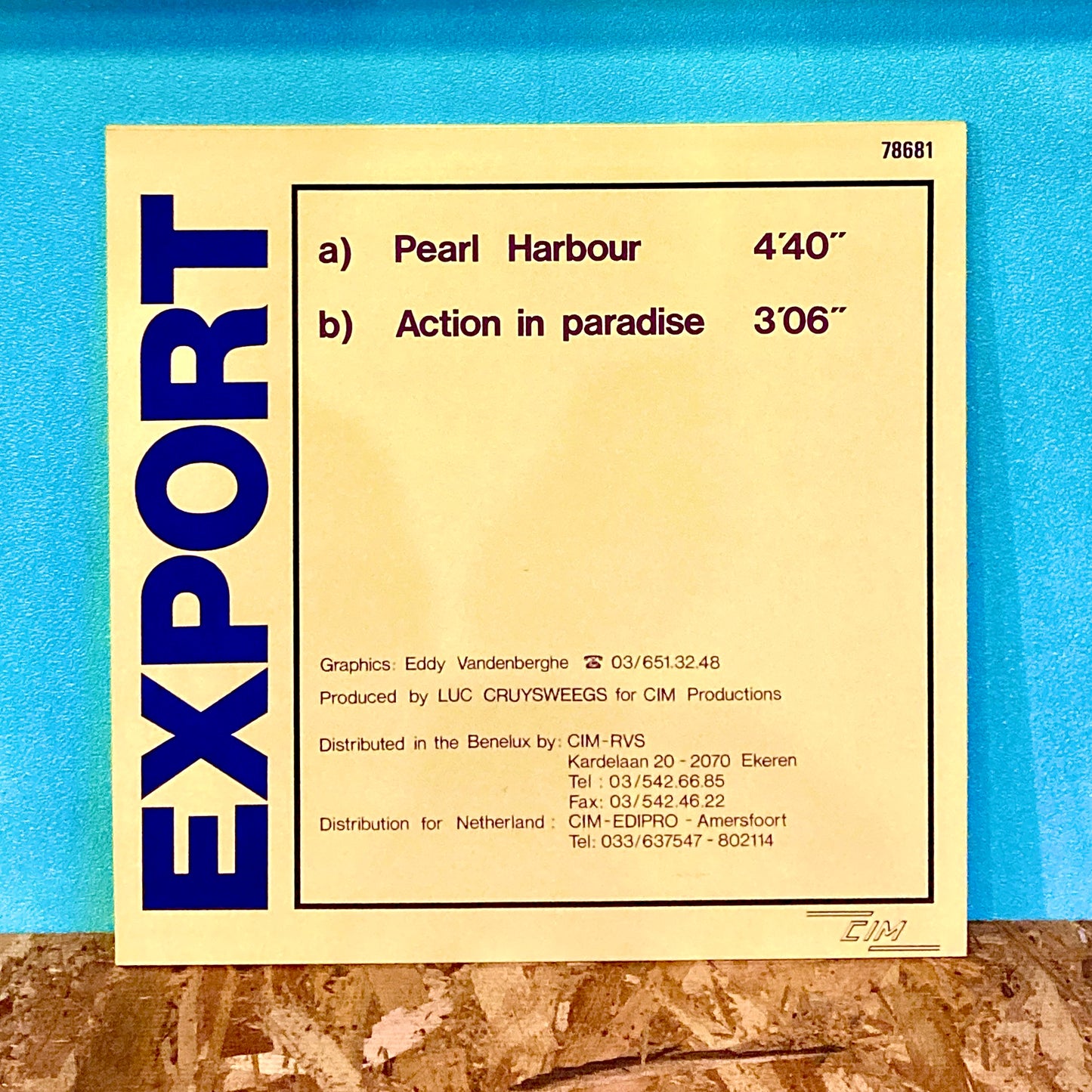 Export – Pearl Harbour.