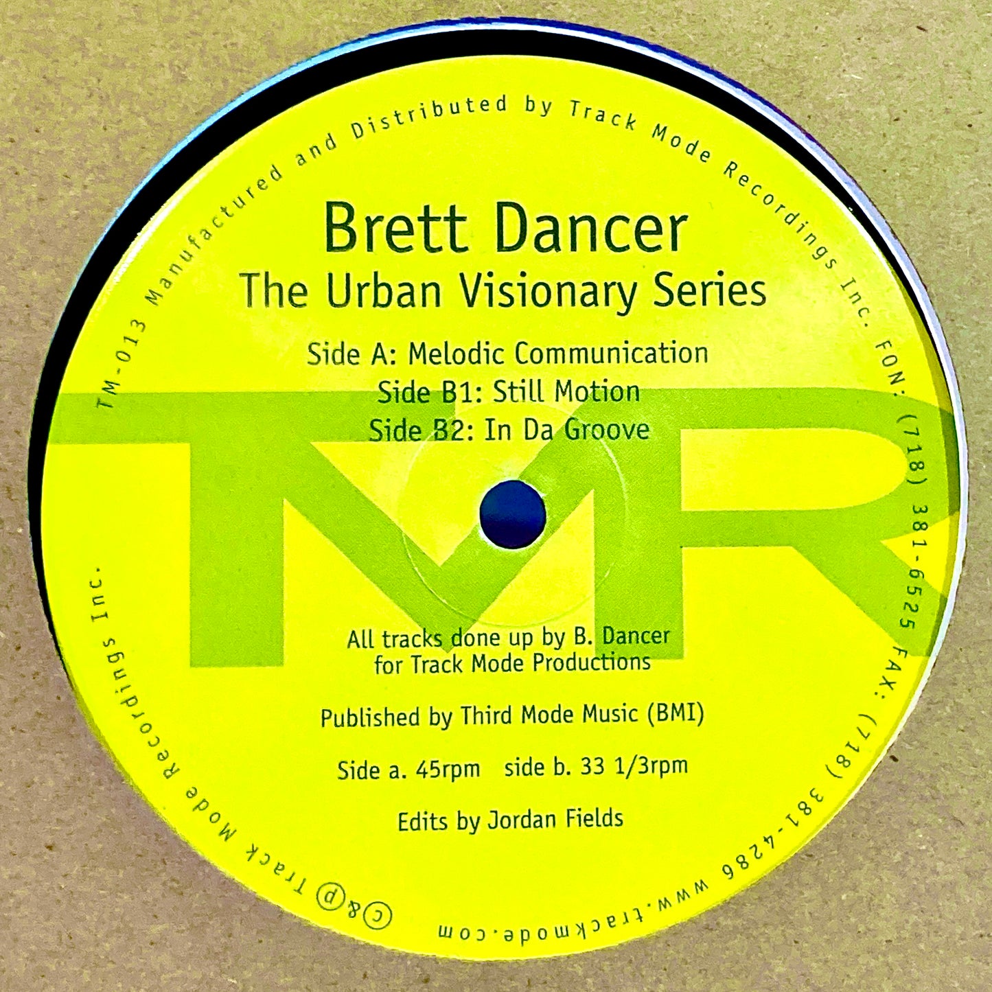 Brett Dancer – The Urban Visionary Series
