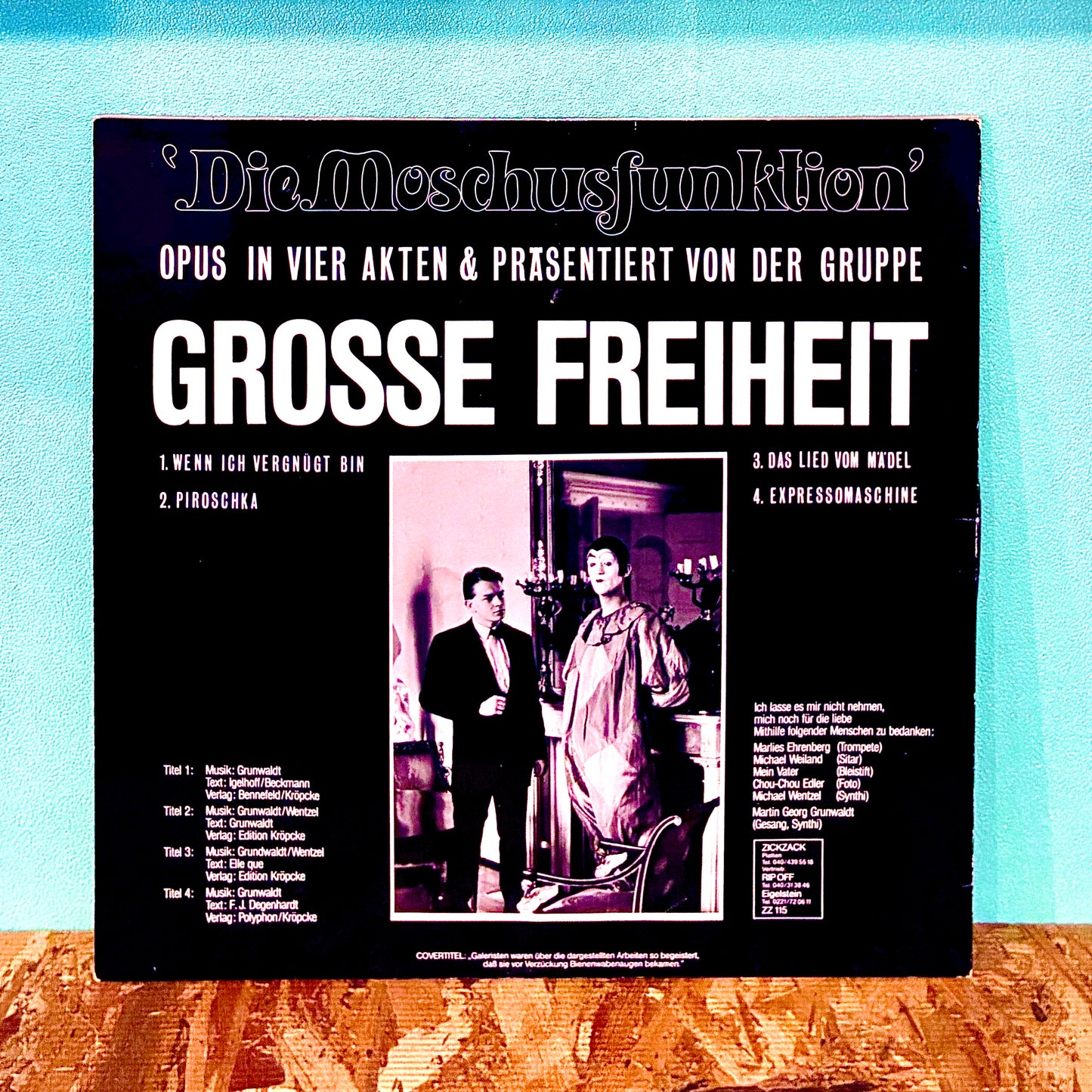 Grosse Freiheit – Die Moschusfunktion