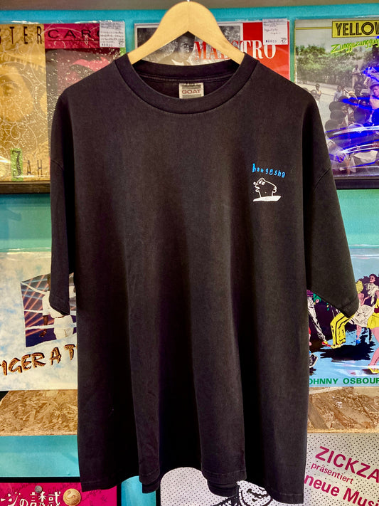 hangesha record T-Shirt - Sand Black-
