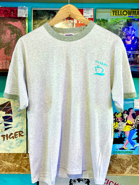 hangesha record T-Shirt - light gray-
