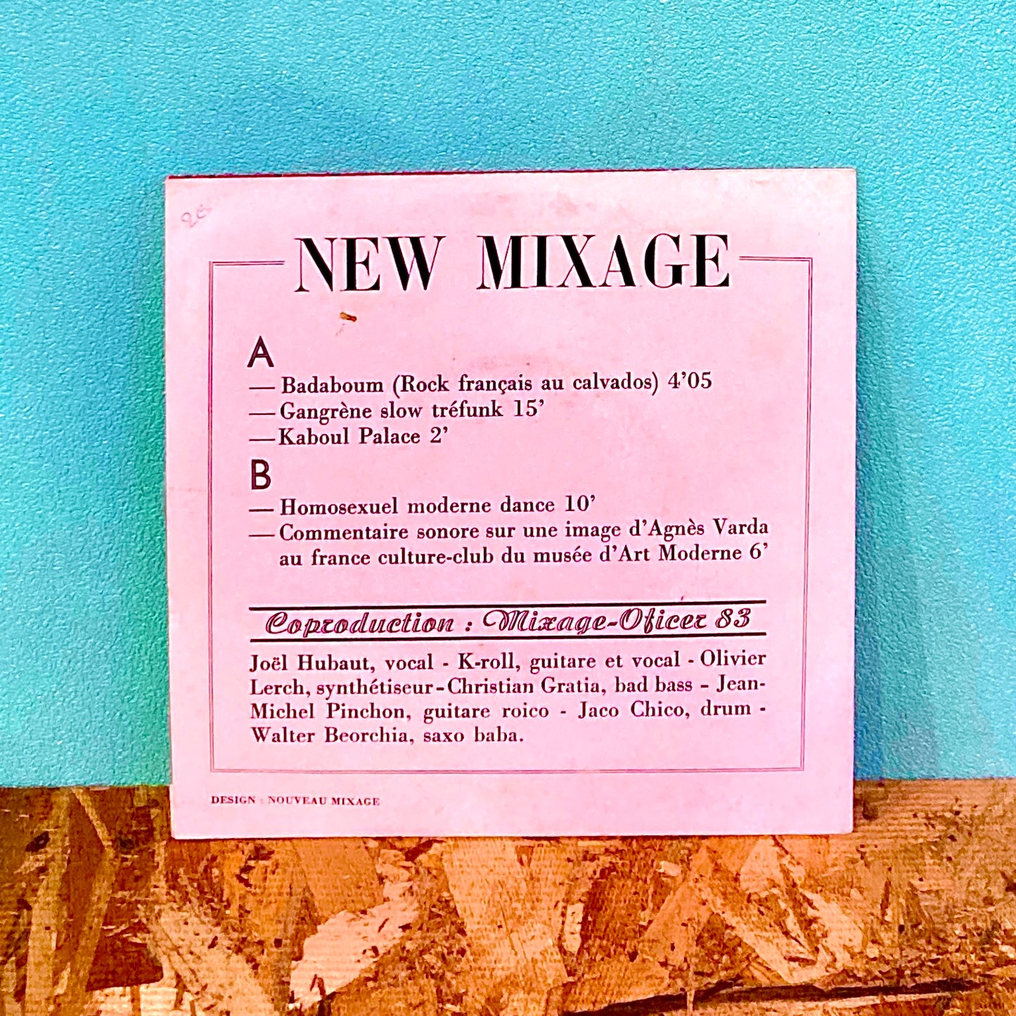 New Mixage ‎– Morceaux Choisis