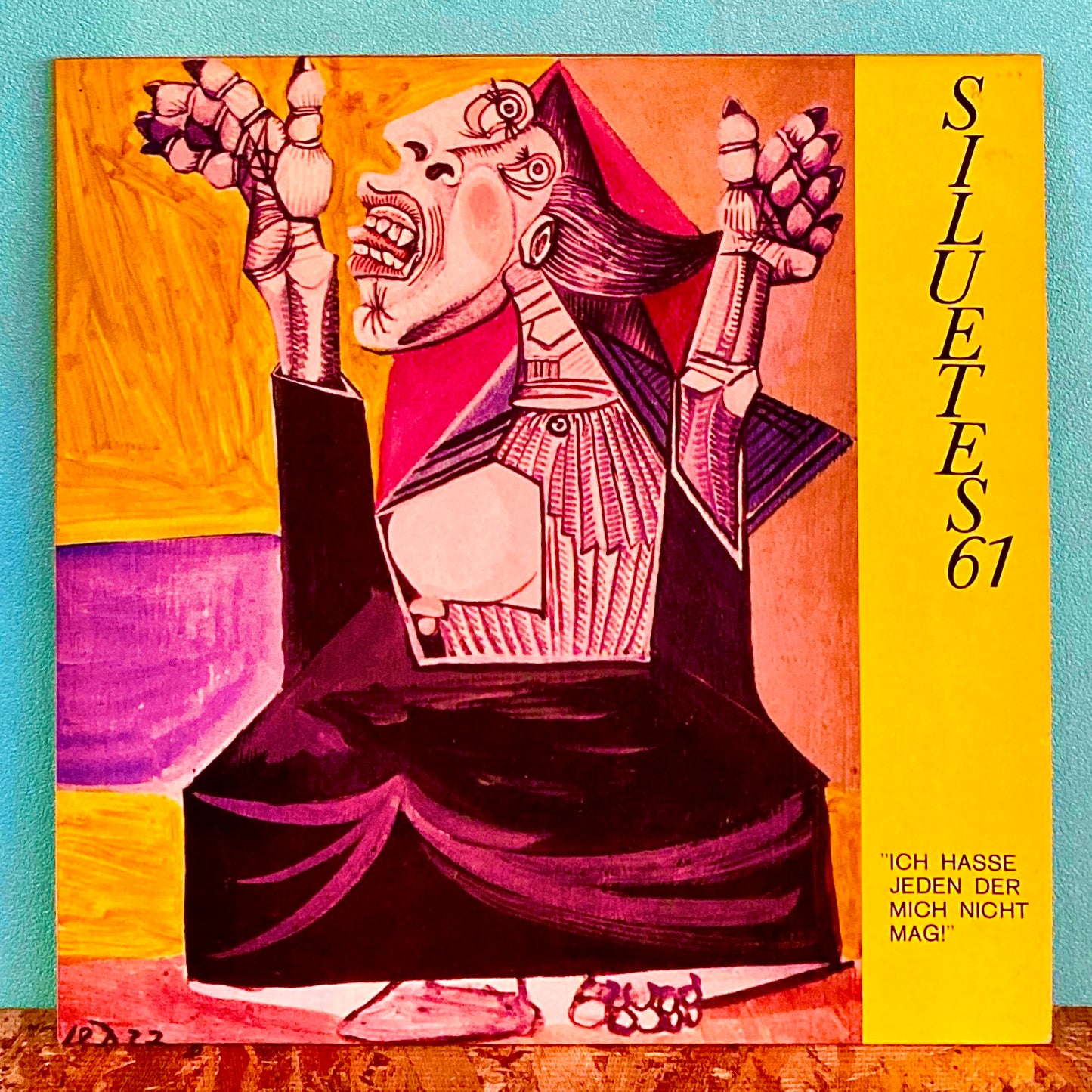 Siluetes 61 ‎– Ich Hasse Jeden Der Mich Nicht Mag