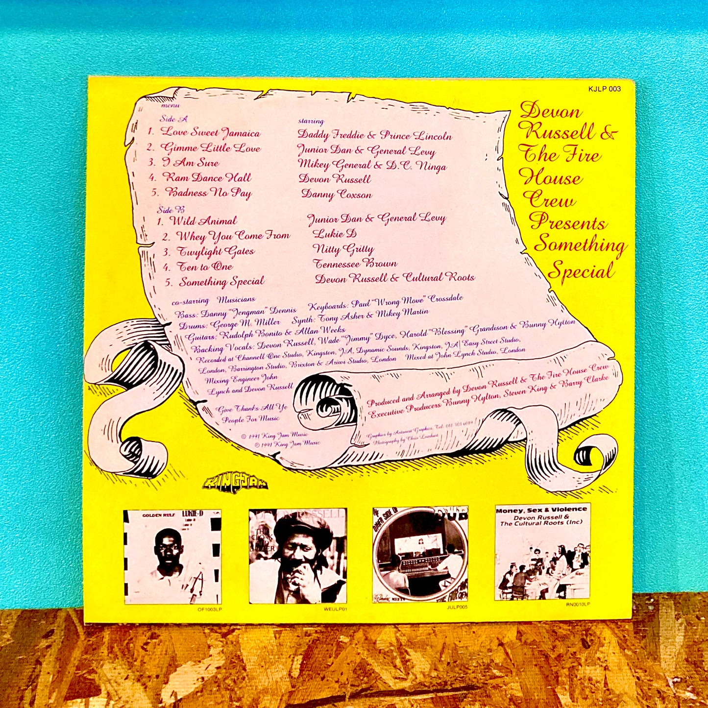 Various ‎– Devon Russell & The Fire House Crew Presents Something Special