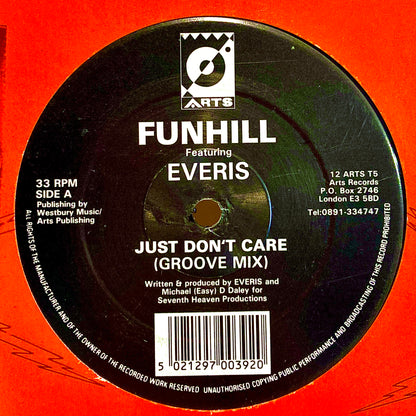 Funhill Featuring Everis ‎– Just Don't Care
