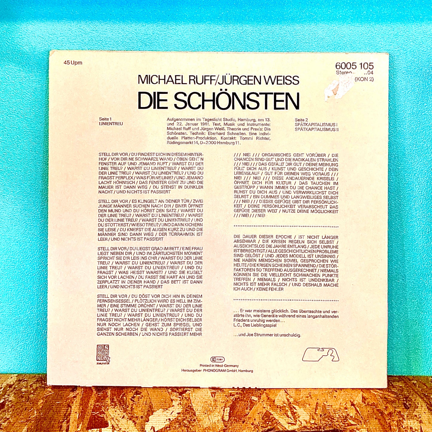 Die Schönsten – Linientreu