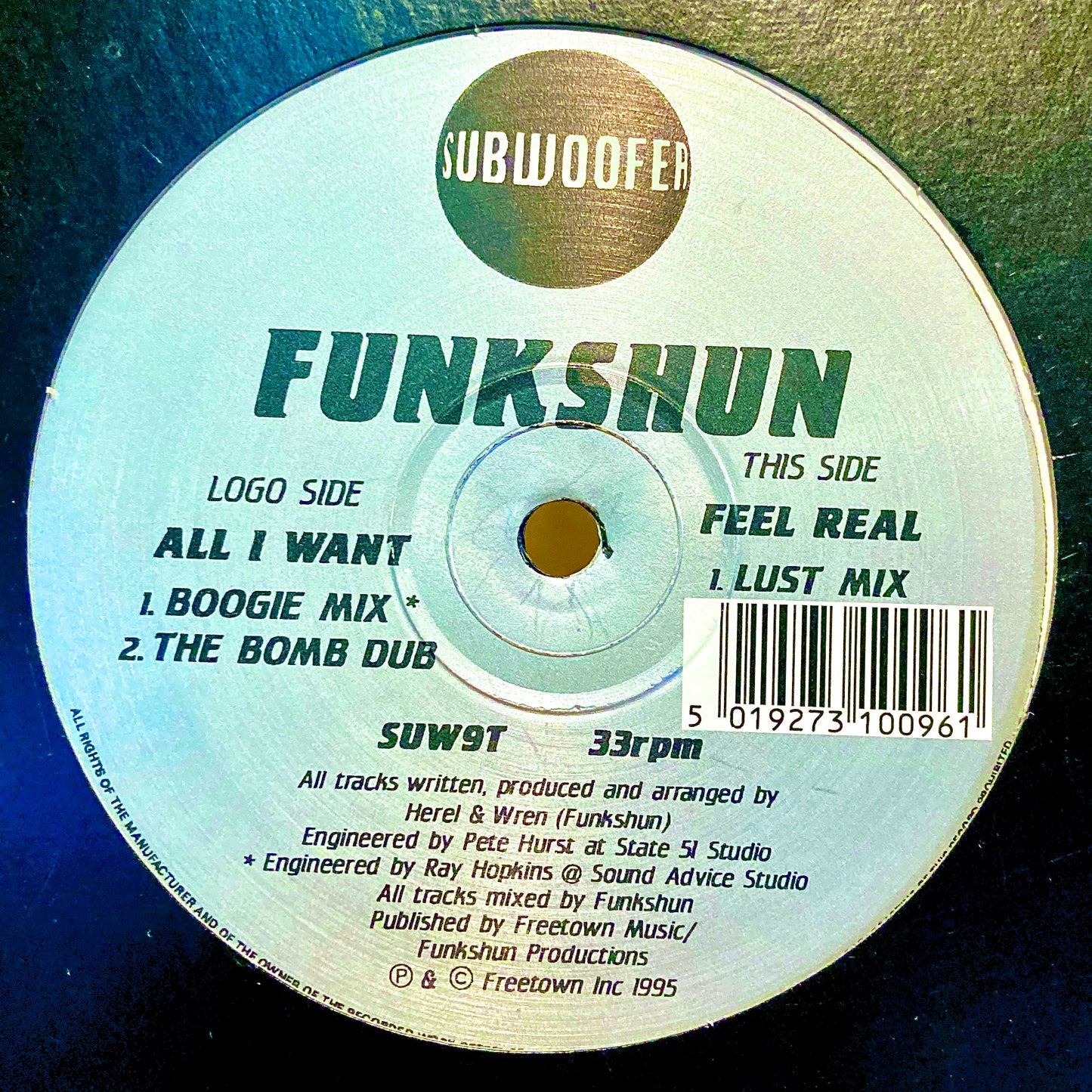 Funkshun ‎– All I Want