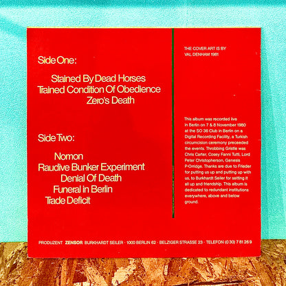 Throbbing Gristle – Funeral In Berlin