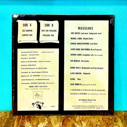 Ioby Joseph – Sgt. Vampire / They Cry Freedom