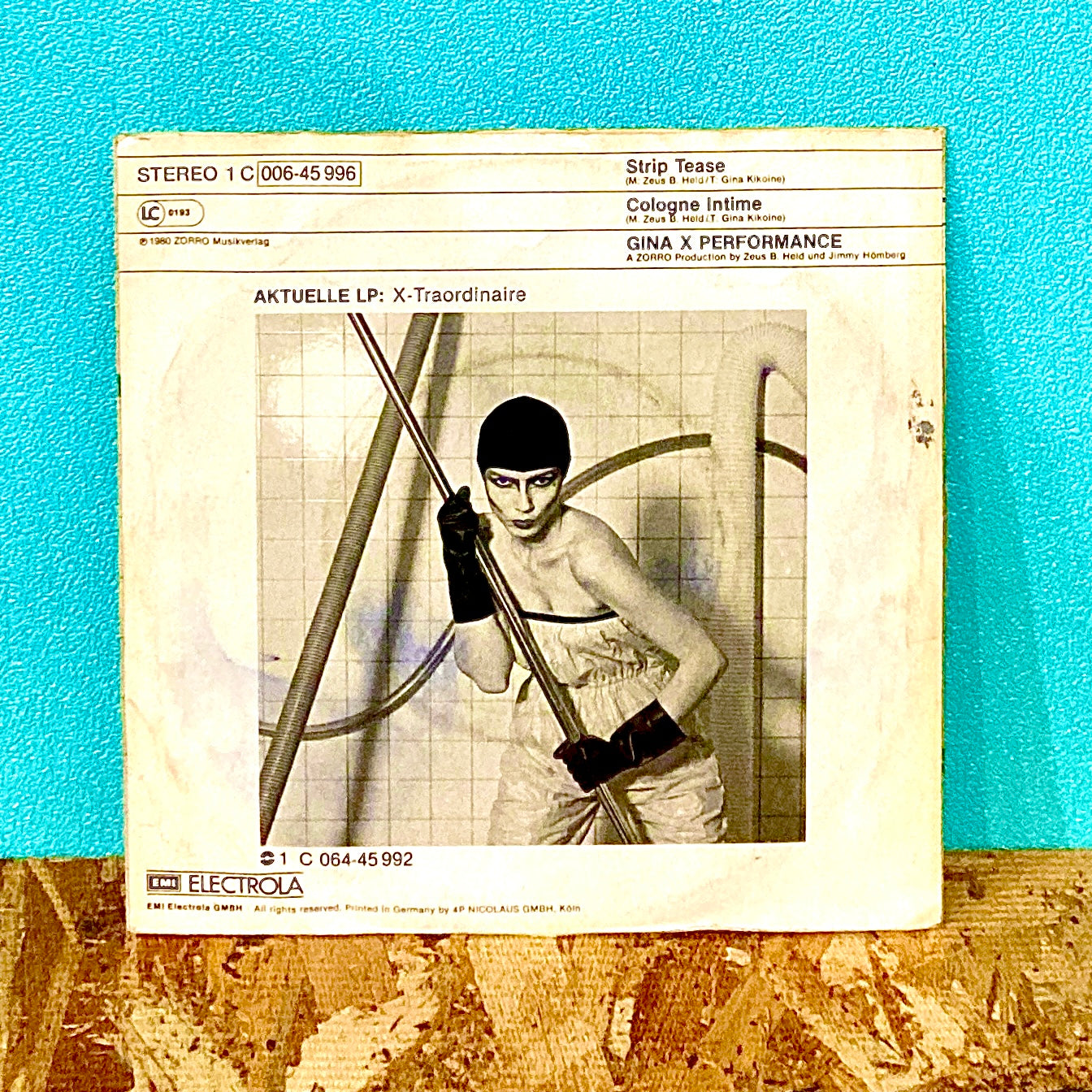 Gina X Performance ‎– Strip Tease