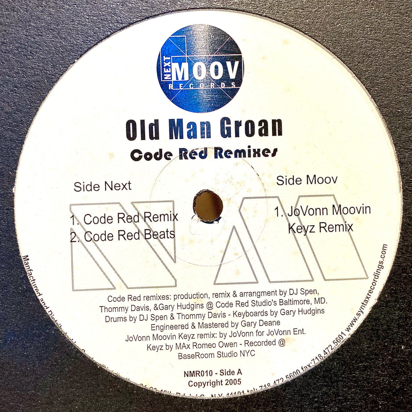 JoVonn – Old Man Groan (Code Red Remixes)
