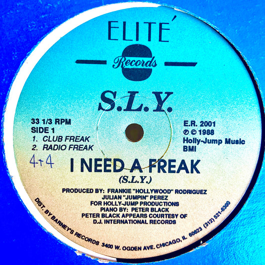 S.L.Y. – I Need A Freak