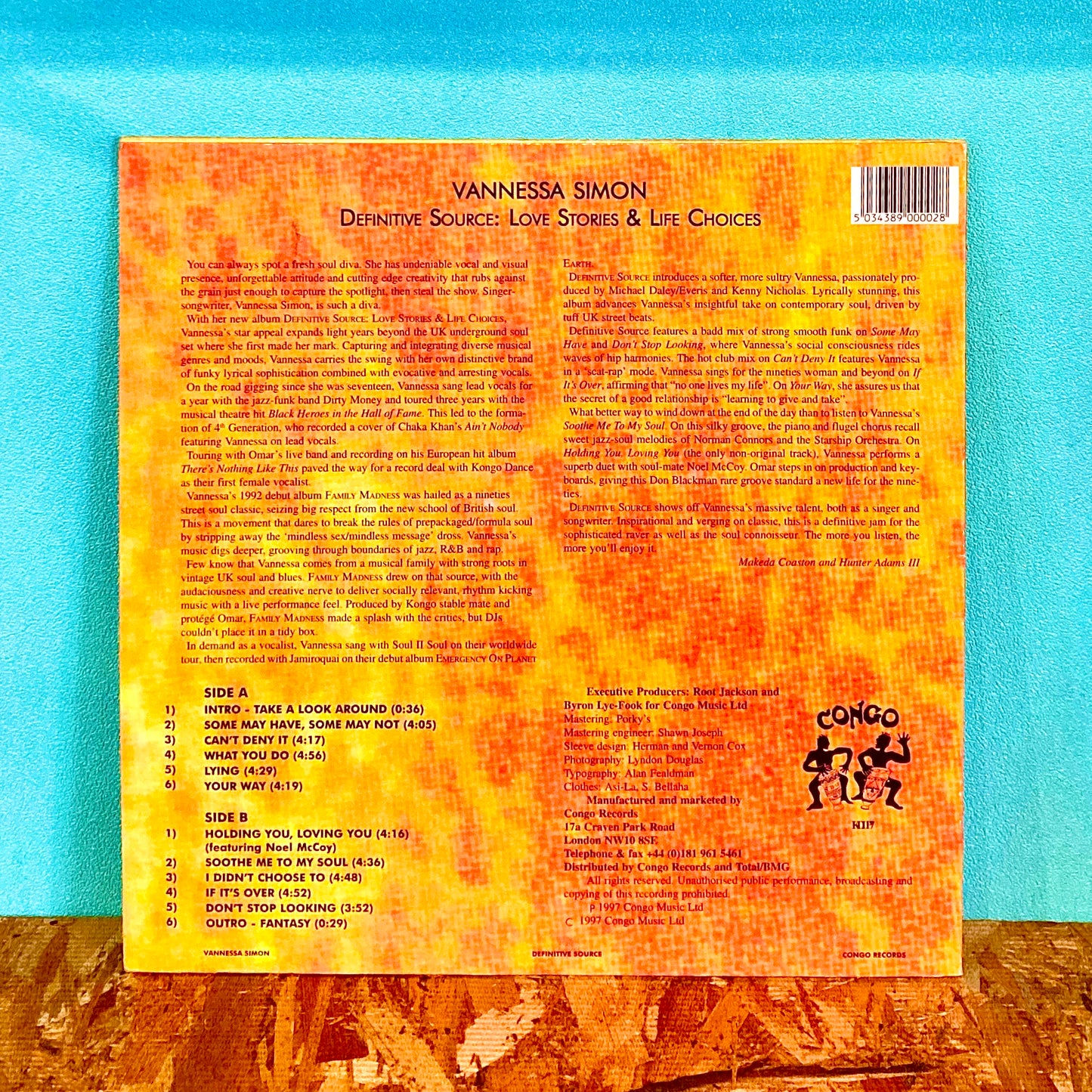 Vannessa Simon ‎– Definitive Source