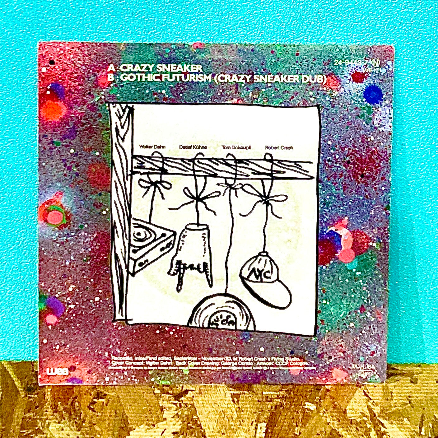 Slinky Gym School Featuring Rammellzee ‎– Crazy Sneaker