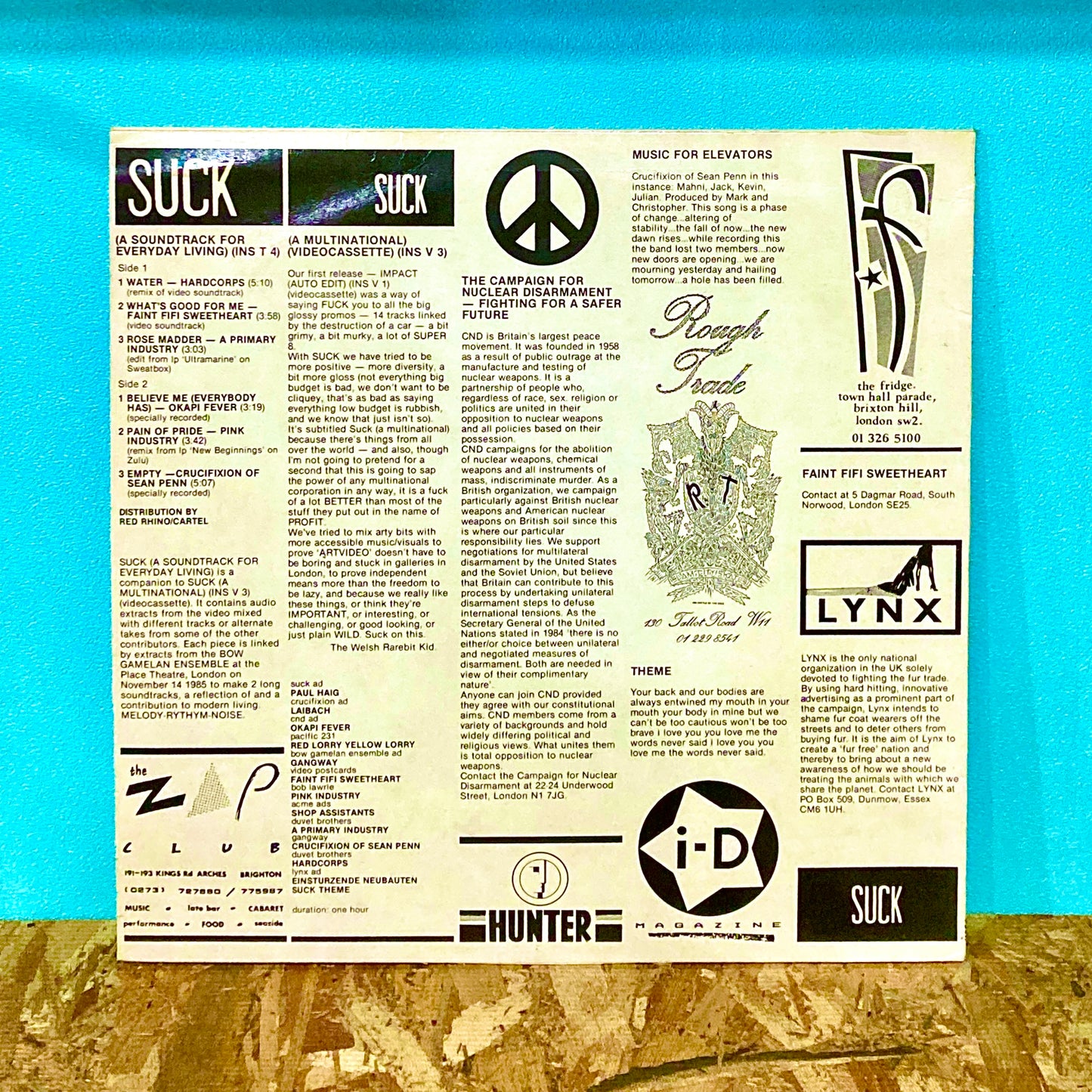 Various – Suck (A Soundtrack For Everyday Living)