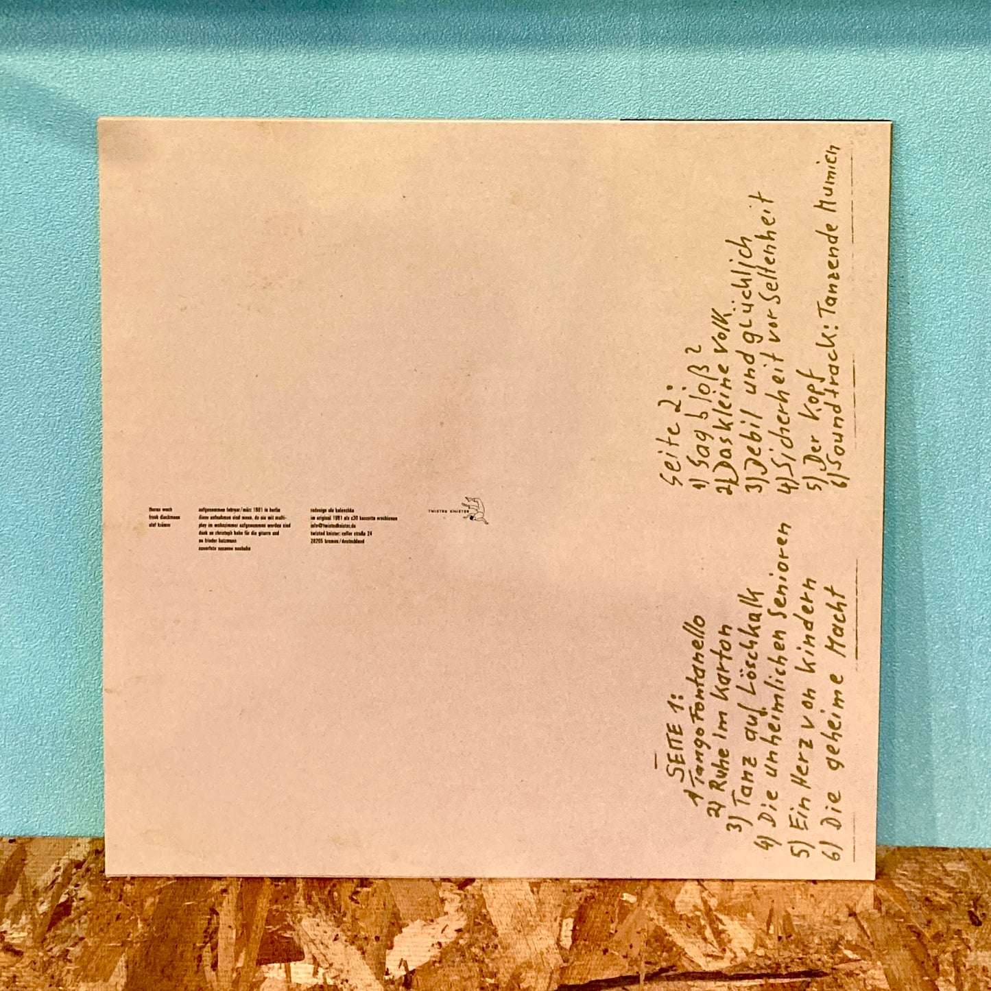 Thorax-Wach – Die "Euch Geht's Ja Noch Viel Zu Gut" LP