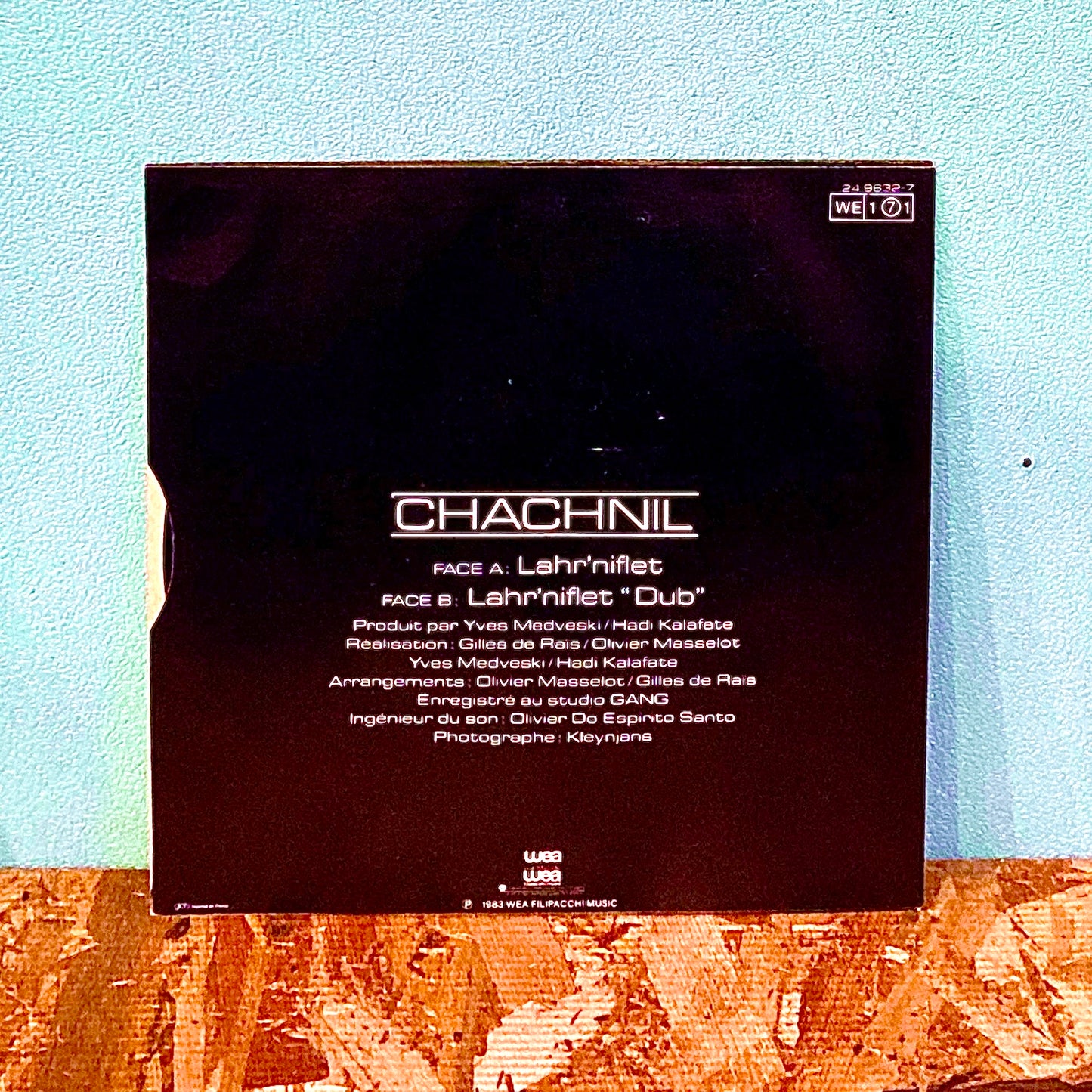 Chachnil ‎– Lahr' Niflet