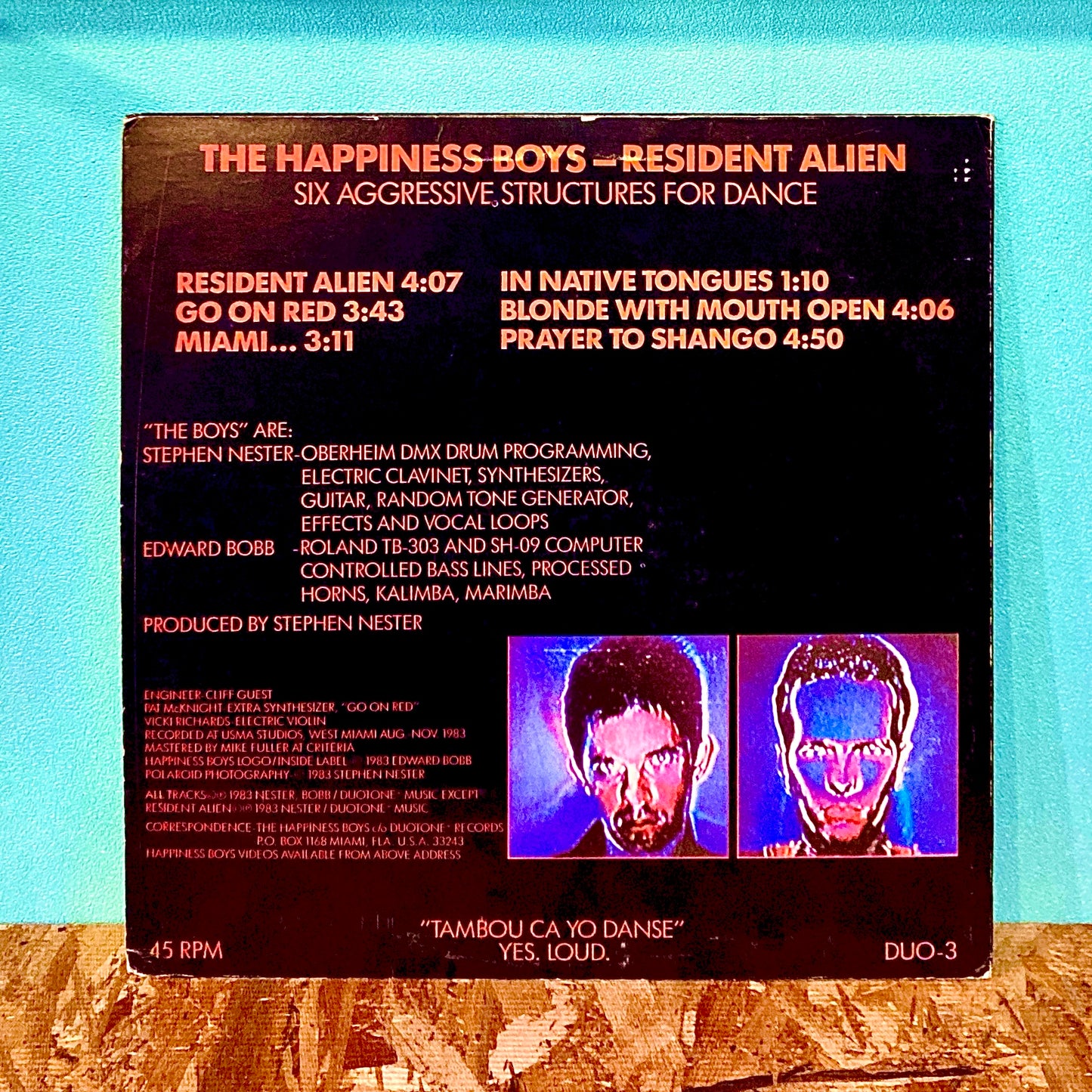 The Happiness Boys ‎– Resident Alien