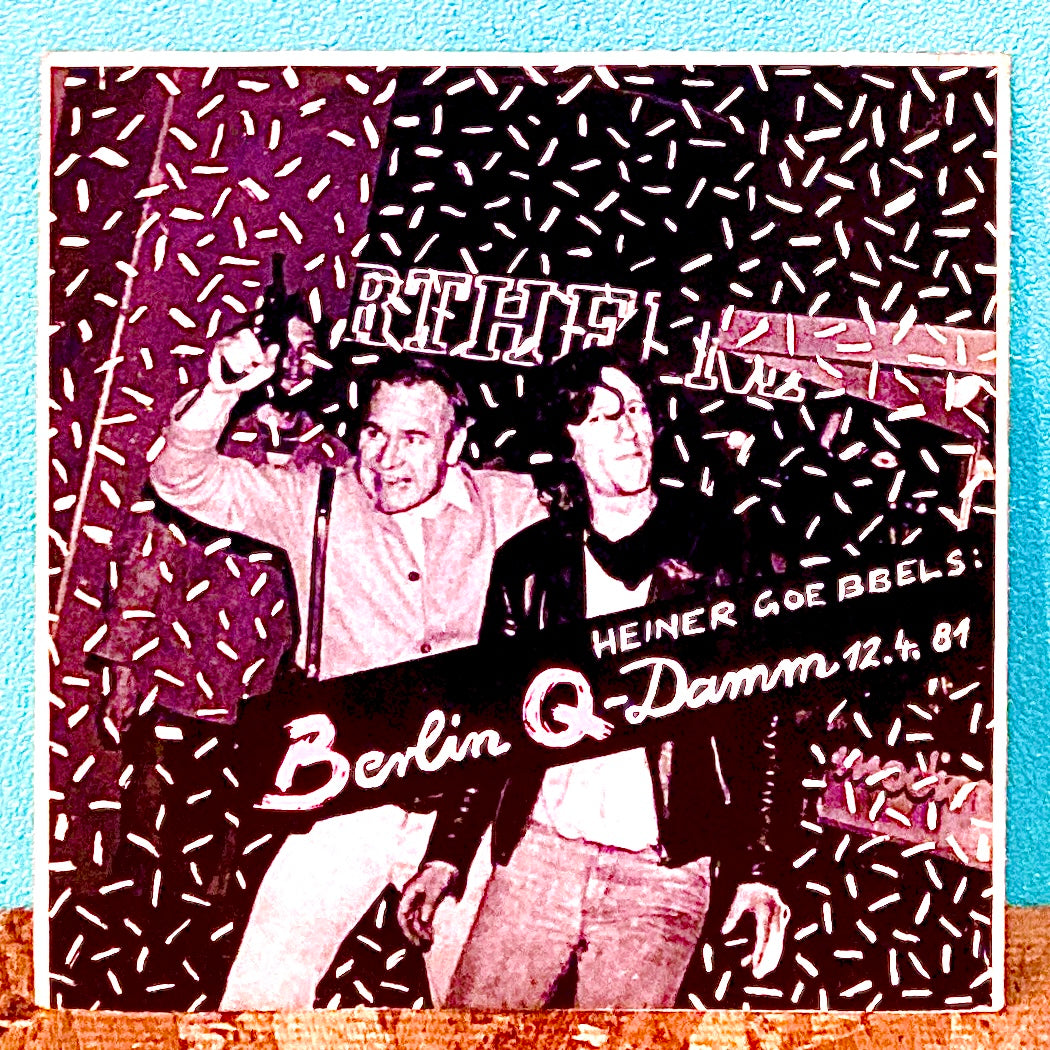 Heiner Goebbels – Berlin Q-Damm 12.4.81