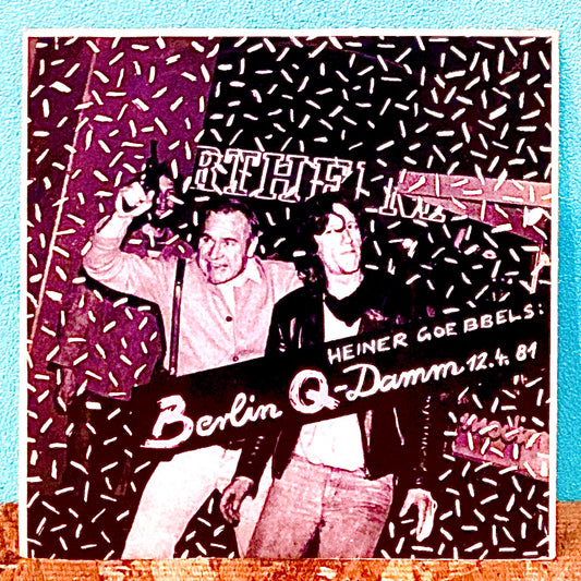 Heiner Goebbels – Berlin Q-Damm 12.4.81