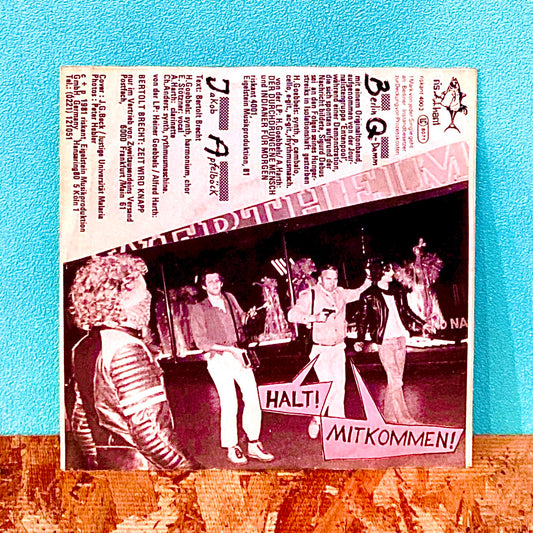 Heiner Goebbels – Berlin Q-Damm 12.4.81