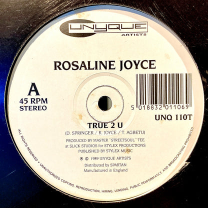Rosaline Joyce – True 2 U