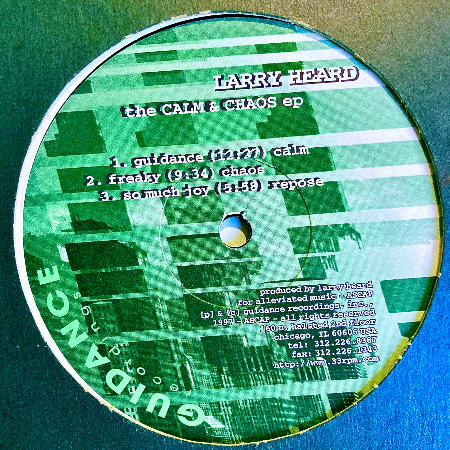 Larry Heard – The Calm & Chaos EP