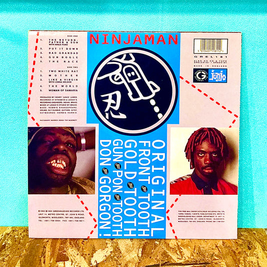 Ninjaman - Original Front Tooth Gold Tooth Gun Pon Tooth Don Gorgon!