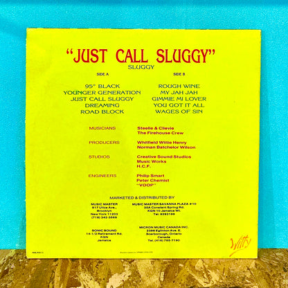 Sluggy - Just Call Sluggy