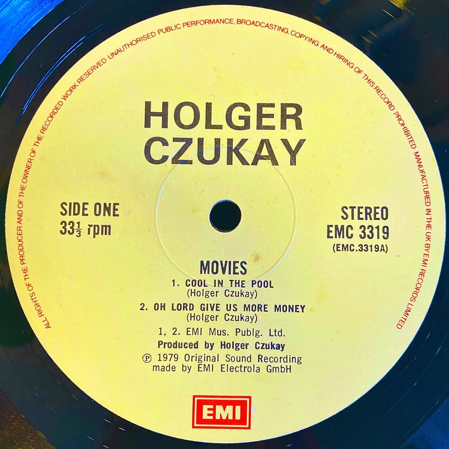 Holger Czukay ‎– Movies